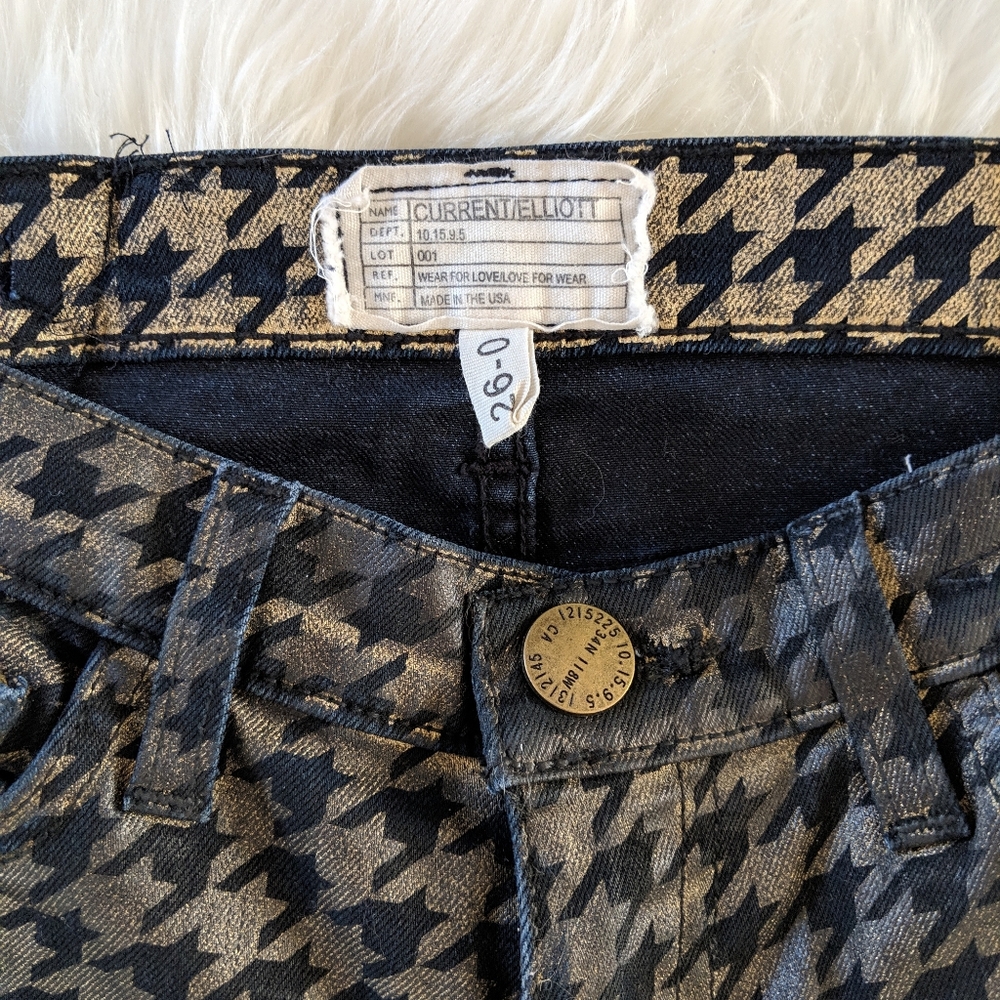 Metallic jeans sz 26/0 - Picture 4 of 6